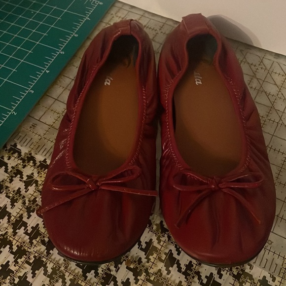 Bata red ballet flats made in Spain size36 - Picture 7 of 8